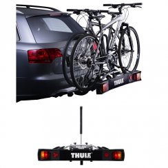 tow bar mounted bike rack