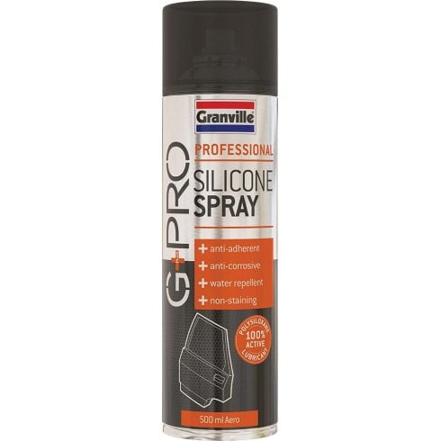 G-Pro professional silicone spray lubricant - 500ml aerosol