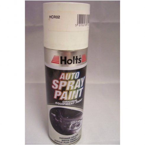 HCR02 Paint Match Pro aerosol spray paint white non-metallic