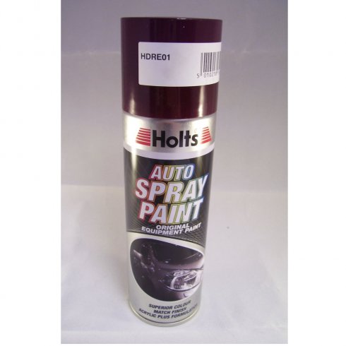 HDRE01 Paint Match Pro aerosol spray paint red non-metallic