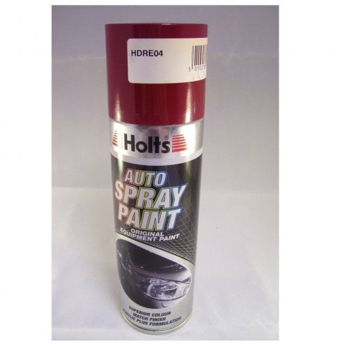 HDRE04 Paint Match Pro aerosol spray paint red non-metallic 300ml can