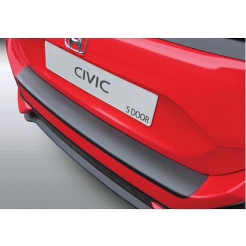 Honda Civic 5 door rear bumper protector from April 2017 to June 2022