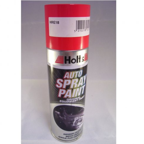 HRE18 Paint Match Pro aerosol spray paint red non-metallic