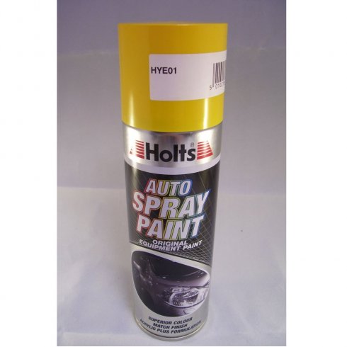 HYE01 Paint Match Pro aerosol spray paint yellow non-metallic