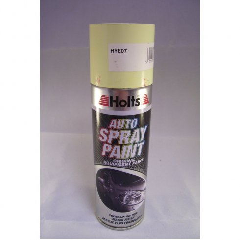 HYE07 Paint Match Pro aerosol spray paint yellow non-metallic