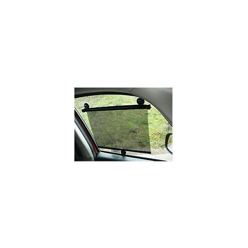 Pair of universal car window roller sun shades