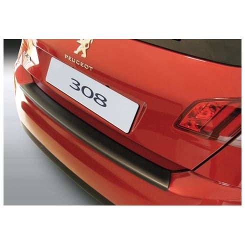 Peugeot 308 5 Door Hatchback rear bumper protector 2013 to 2021