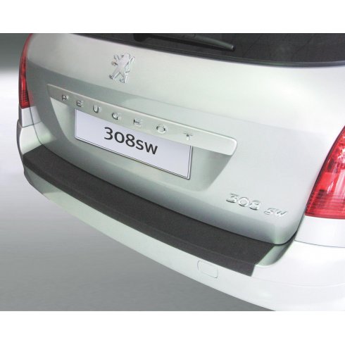 Peugeot 308 SW rear guard bumper protector from May 2008 to March 2014