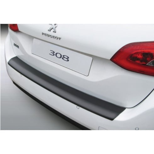 Peugeot 308SW rear bumper protector from April 2014 to June 2021