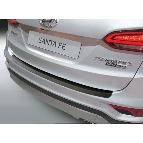 Rear bumper protector for Hyundai Santa Fe from Nov 2015 to Aug 2018 (Not GRAND Santa Fe)