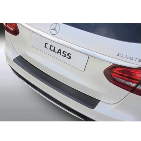 Rear bumper protector for Mercedes C Class estate from June 2014 to June 2021