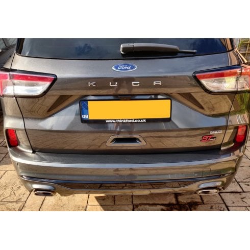 Rear bumper protector for the Ford Kuga MK3 ST model.