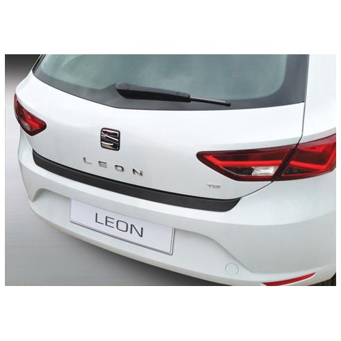 rear guard bumper protector Seat Leon 3 and 5 door SE/FR/Cupra Dec 2012 to Mar 2020