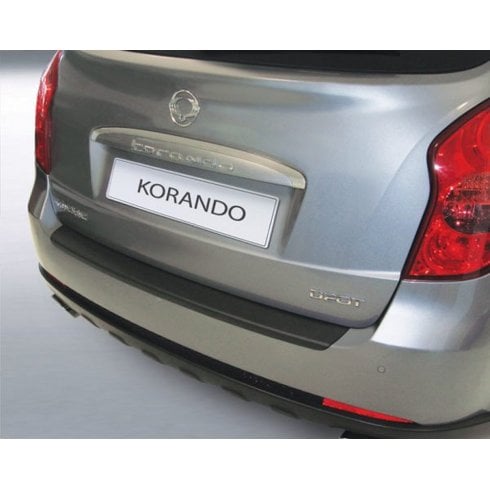 Ssangyong Korando rear guard bumper protector January 2011 to August 2019